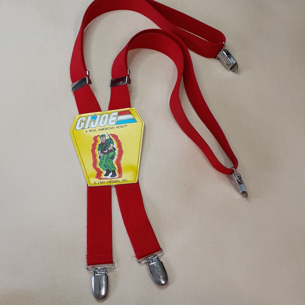 Vintage G.I. Joe Suspenders